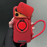 Drop-proof case with sliding camera cover For iPhone