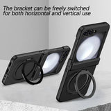 Magnetic  Hard  Holder Case For Samsung Galaxy Z Flip