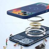 Silicone Graffiti Smile  Magnetic Case for Samsung