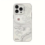 Dragon pattern print Case for iPhone