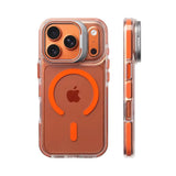 Luxury Magnetic Shockproof Clear Bumper Case for iPhone