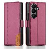 Luxury Leather Wallet Magnetic Case for Samsung Galaxy Z Fold