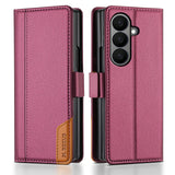 Luxury Leather Wallet Magnetic Case for Samsung Galaxy Z Fold