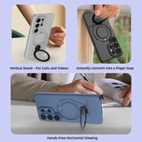 360° Rotating Magnetic Stand  Case For Samsung Galaxy