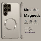 Ultra Borderless Magnetic Case For Samsung Galaxy