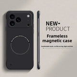 Ultra Thin Hard PC Magnetic Frameless Case For iPhone