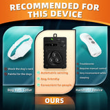 Ultrasonic Dog Anti Bark Device Rechargeable Automatic Dog Barking Stopper Indoor Outdoor High Power Repeller Bark Repellent