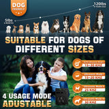 Ultrasonic Dog Anti Bark Device Rechargeable Automatic Dog Barking Stopper Indoor Outdoor High Power Repeller Bark Repellent