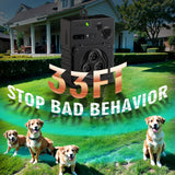 Ultrasonic Dog Anti Bark Device Rechargeable Automatic Dog Barking Stopper Indoor Outdoor High Power Repeller Bark Repellent