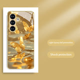 Gold Butterfly Beautiful case For Samsung