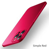Ultra Thin Hard PC Matte Case For iPhone