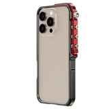 New Mechanical Aluminum Alloy Frame Metal Bumper Case For iPhone