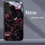 Dark Night Rose Hard Case for Samsung