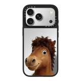 Fun Emoji Pony Magnetic Phone Case For iPhone
