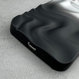 Irregular Wavy Gradient Phone Case For iPhone