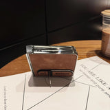 Slim, shock-resistant protective case with a business style For Samsung Z Flip