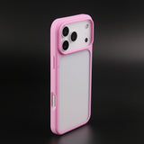 Thin Clear Soft TPU Frame Anti-drop Case For iPhone