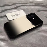 Unmarked gradient soft case For iPhone