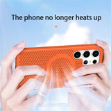 Magnetic Heat Dissipation Shockproof Case For Samsung
