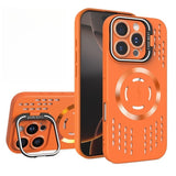 New Full-Coverage Heat Dissipation Magnetic Stand Phone Case for IPhone
