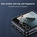 Luxury Matte Frosted AG Magnetic Phone Case For Samsung Z Flip