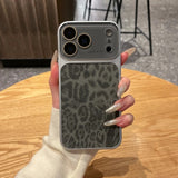 Luxury Leopard Print Anti-collision Protective Case For Iphone