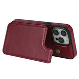 Wallet RFID Blocking Layer Protect Magnetic Flip Leather Case For iPhone