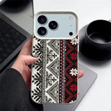 Vintage Totem Leather Texture TPU Case For iPhone