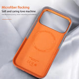 Premium Spliced Texture Magnetic Card Case For iPhone