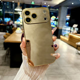 Electroplated Mirror-Finish Shockproof Phone Case for IPhone