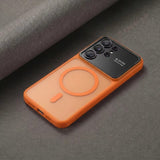 Luxury Matte Magnetic Phone Case For Samsung