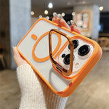High-transparency Magnetic Lens Invisible Holder with Lens Protector for IPhone