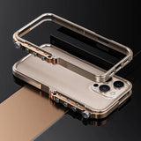 New Mechanical Aluminum Alloy Frame Metal Bumper Case For iPhone