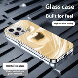 Creative Electroplated Apple Pattern Phone Case For iPhone