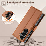 Luxury Leather Wallet Magnetic Case for Samsung Galaxy Z Fold
