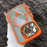 Shock-Resistant Glass Lens Protection Case For iPhone