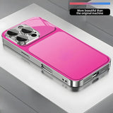 Original Electroplated glass Case For iPhone