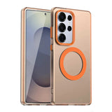Transculent Frosted Magnetic Case For Samsung