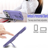 Multifunctional Ring Holder Car Magnetic Card Holder With Lanyard Phone Case for IPhone