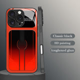 Gradient Effect Pattern Hard Case for iPhone