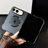 Electroplated AG Magnetic Anti-Drop Phone Case for iPhone DUO