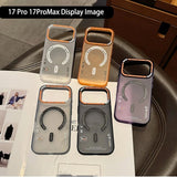 Frosted Translucent Magnetic Case For iPhone