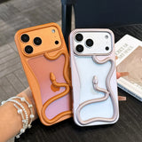 Stylish and cool 3D snake-shaped hollow phone case For iPhone