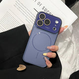 Magnetic wireless charging shockproof protective case For iPhone