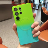 Gradient Color Soft Silicone Case For Samsung