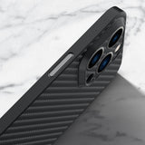 0.3mm Ultra Thi Carbon Fiber Pattern Matte Hard Case for iPhone