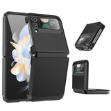 Luxury Silicone Hinge Full Package Phone Case For Samsung Z Flip