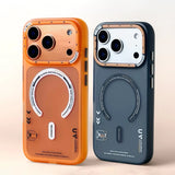 Frosted Translucent Magnetic Case For iPhone