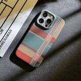 Relief Carbon Fiber Magnetic Case for iPhone