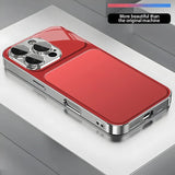 Original Electroplated glass Case For iPhone
